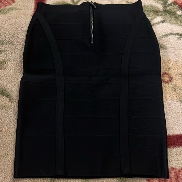 Guess Ottoman Stitch Mirage Bandage Skirt - Picture 5 of 7